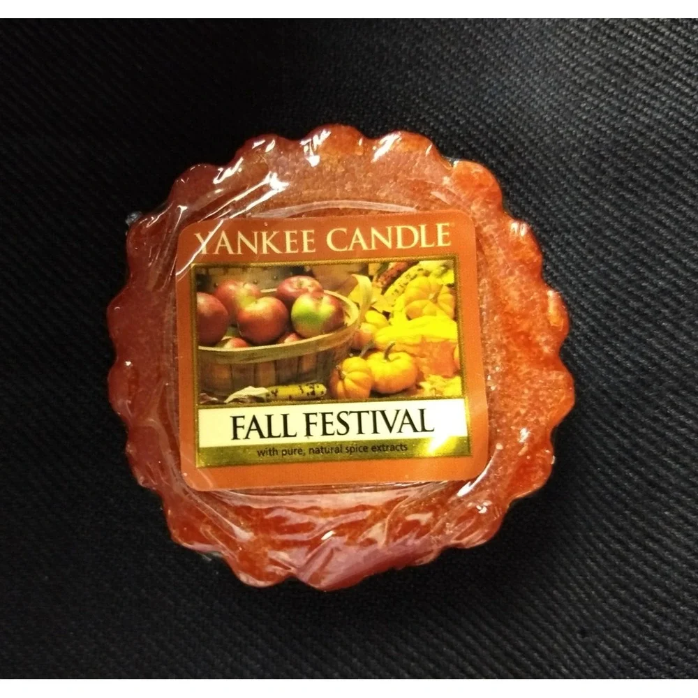 10 Yankee Candle Tarts Wax Melts & Votives Autumn Fall Maple Farmers Retired NOS
